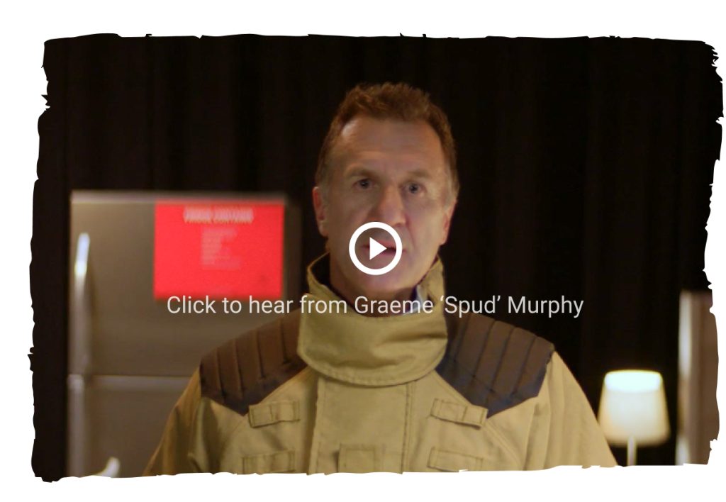 Video link to view and listen to Graeme 'Spud' Murphy